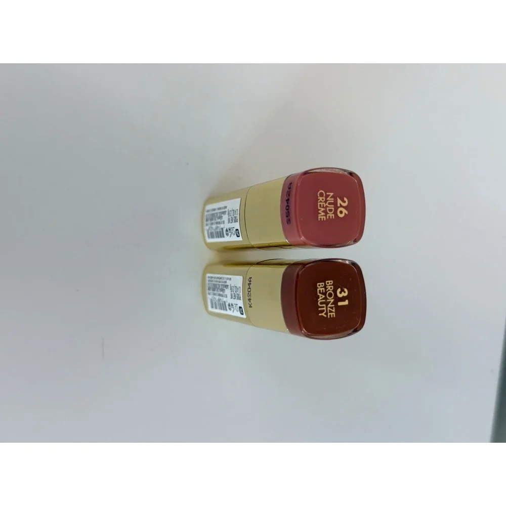 Milani Lipstick Lot Women OS Nude Bronze Color Statement 2pc Bundle NEW NWT